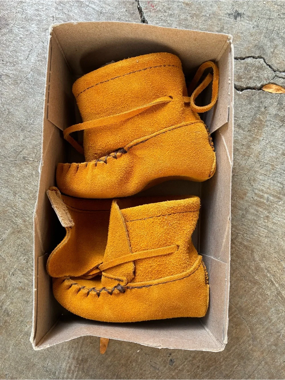 Bastien Moccasin Baby Boots Shoes Size 3 Classic for Boys and Girls